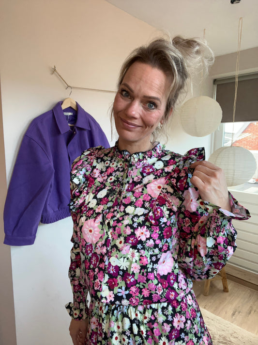 Blouse bloem