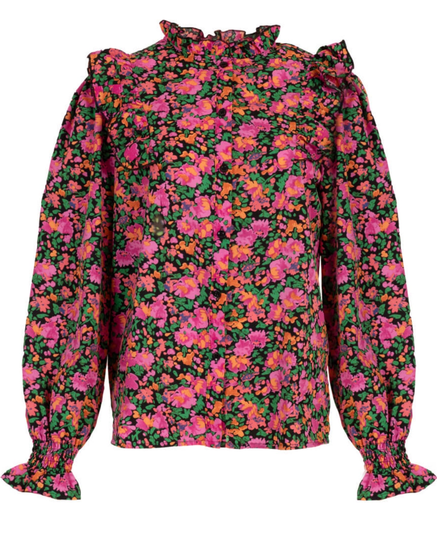 Blouse bloem